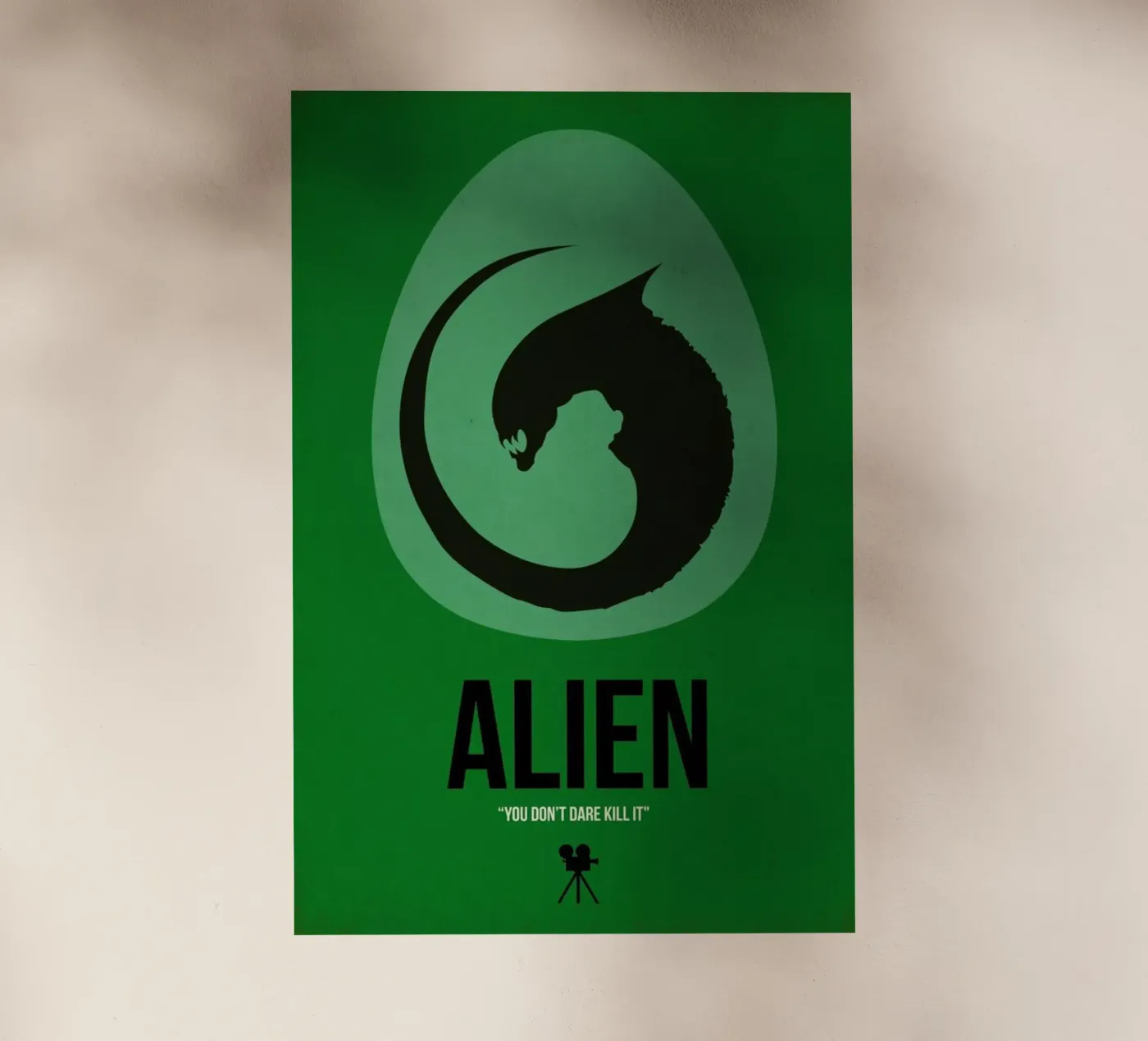 Alien backlit film by Naxart