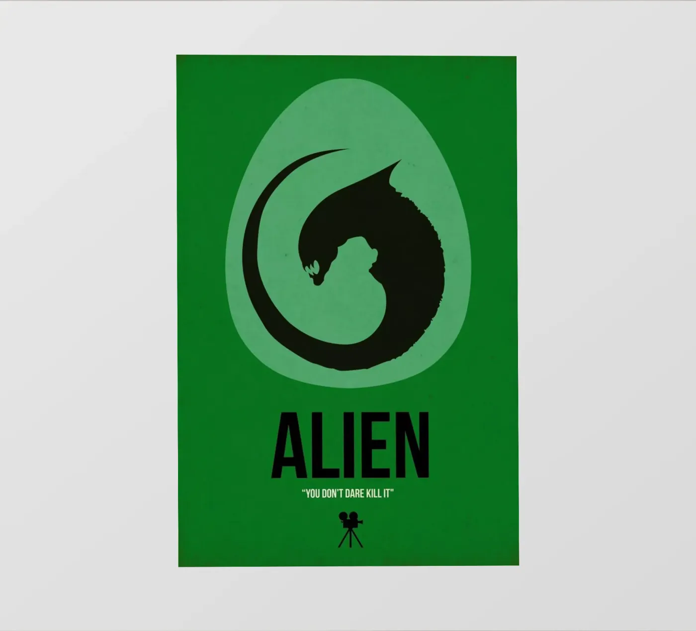 Alien backlit film by Naxart