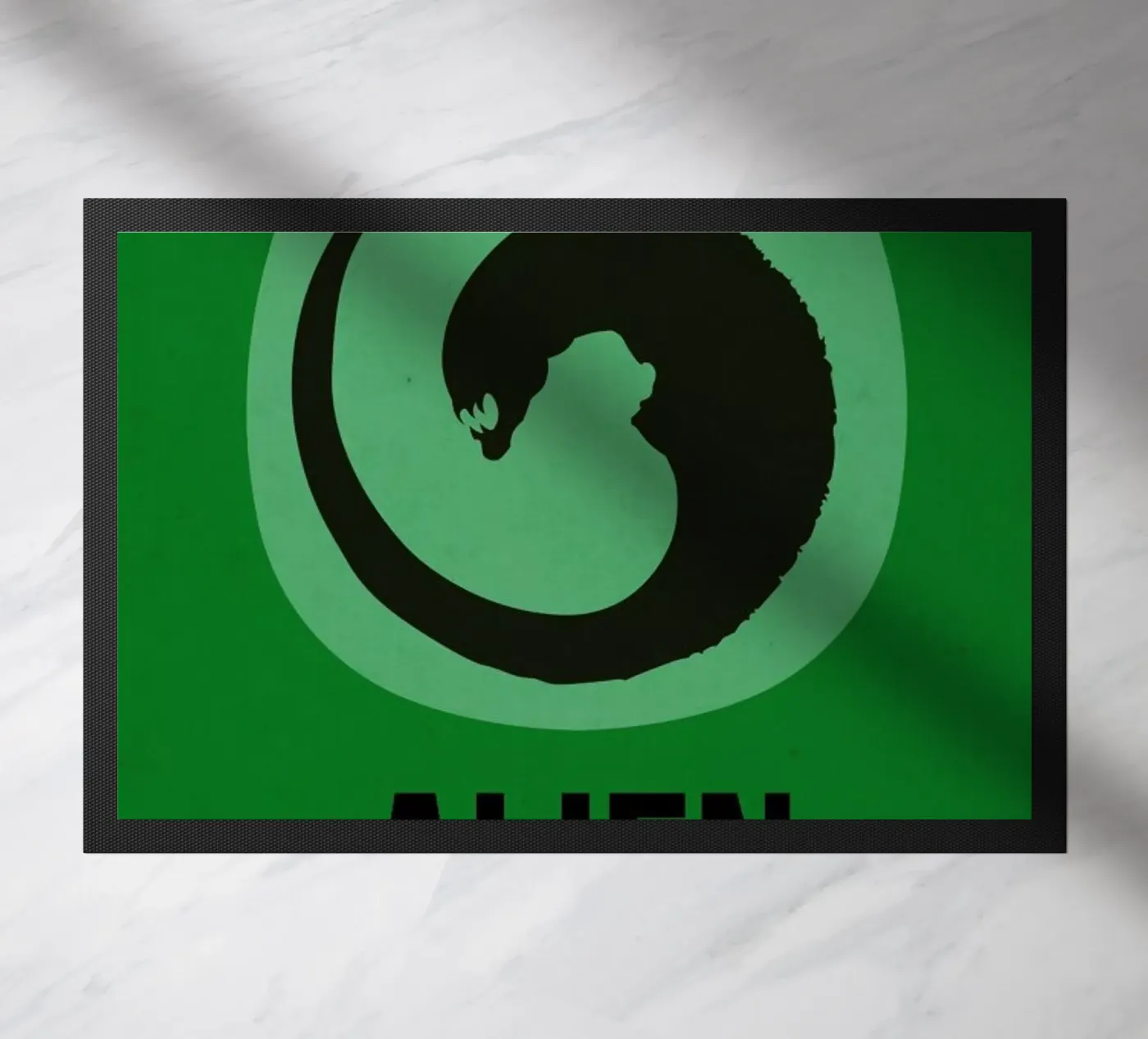 Alien Fußmatte von Naxart