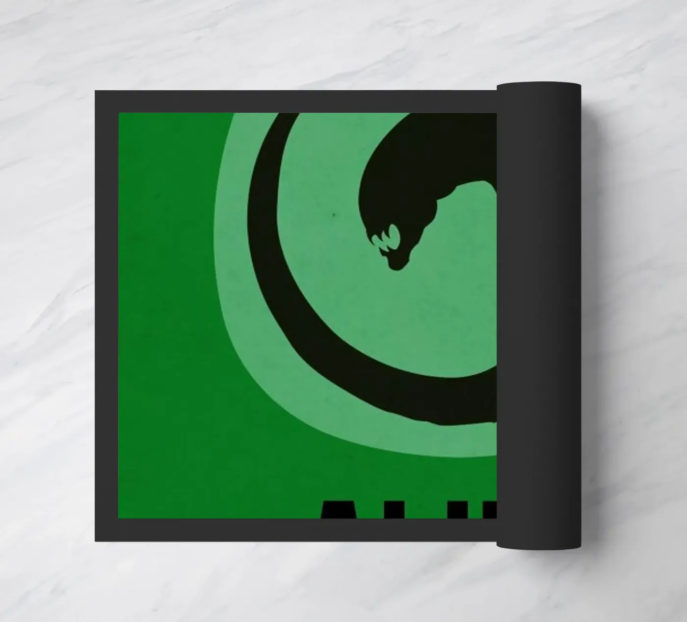 Alien Fußmatte von Naxart