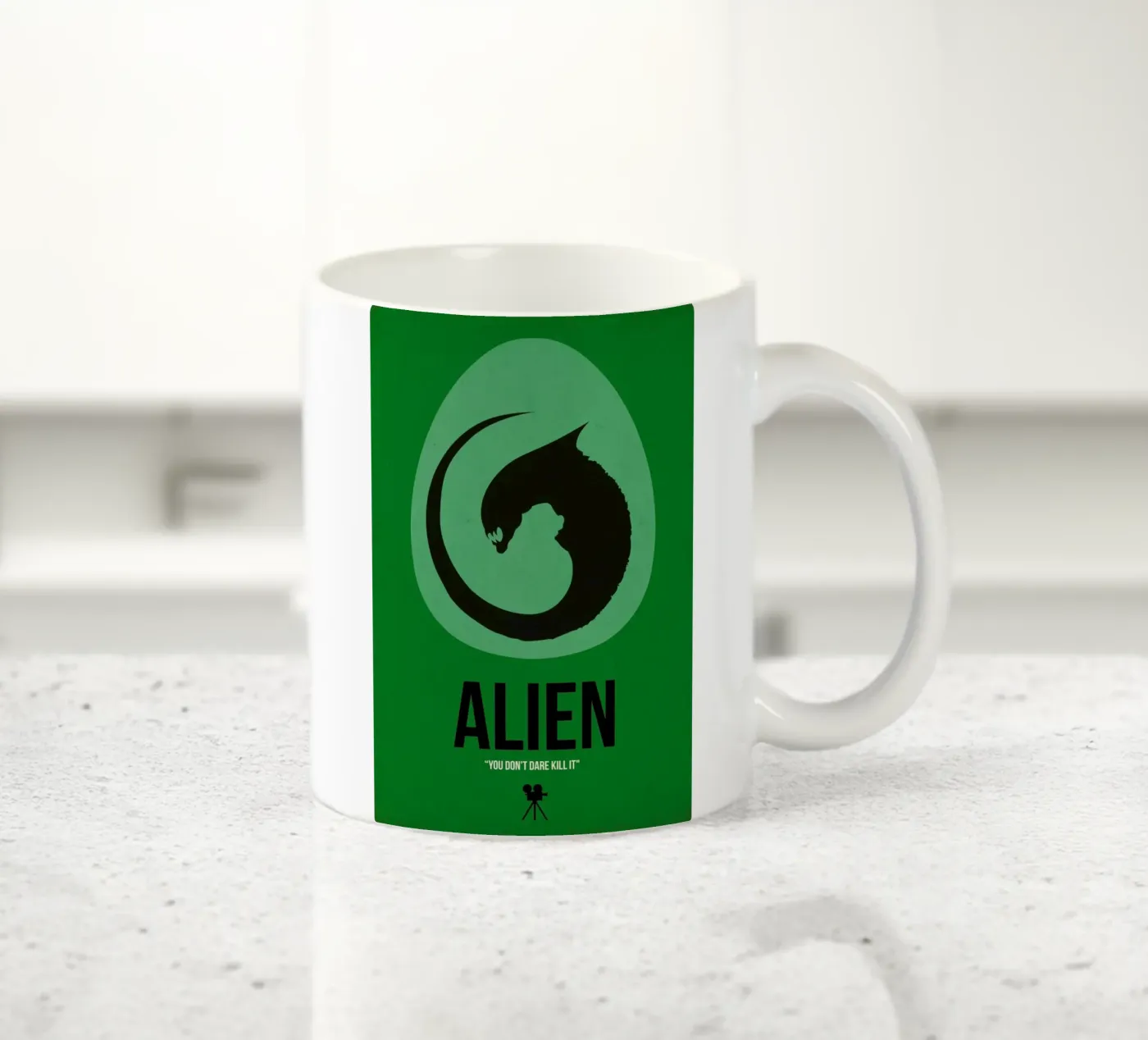 Alien tazza in ceramica da Naxart