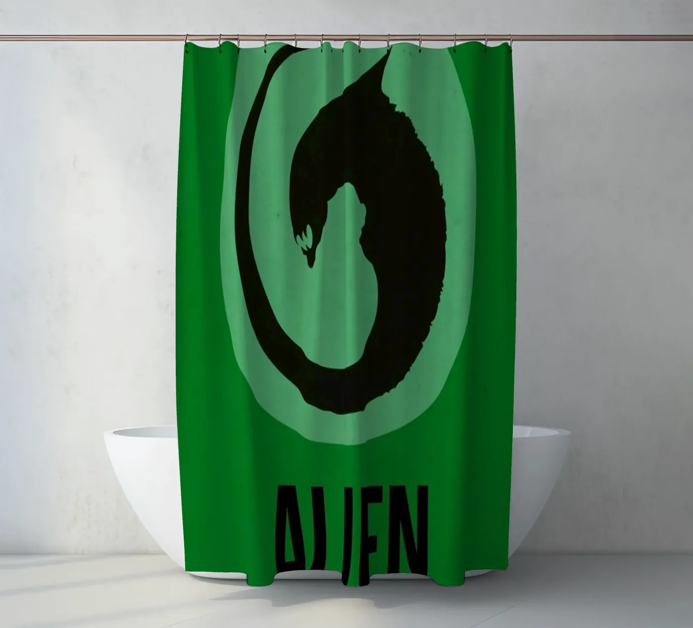 Alien Duschvorhang von Naxart