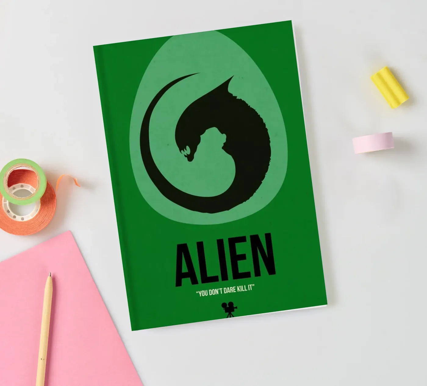 Alien quaderno da Naxart