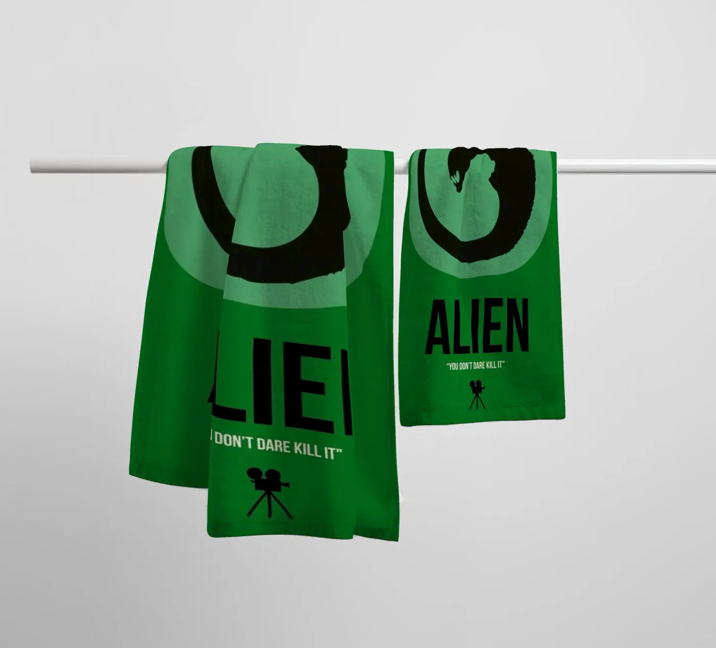 Alien badhanddoek van Naxart
