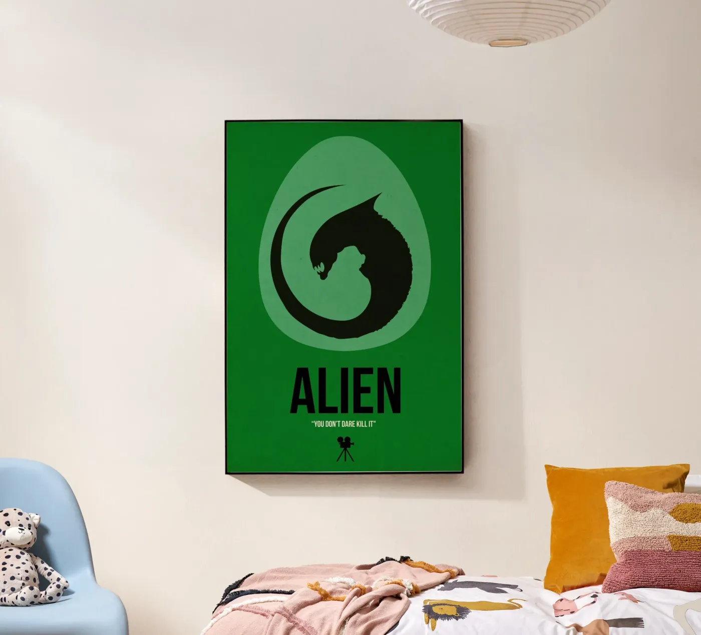 Alien Acryl-Glas von Naxart