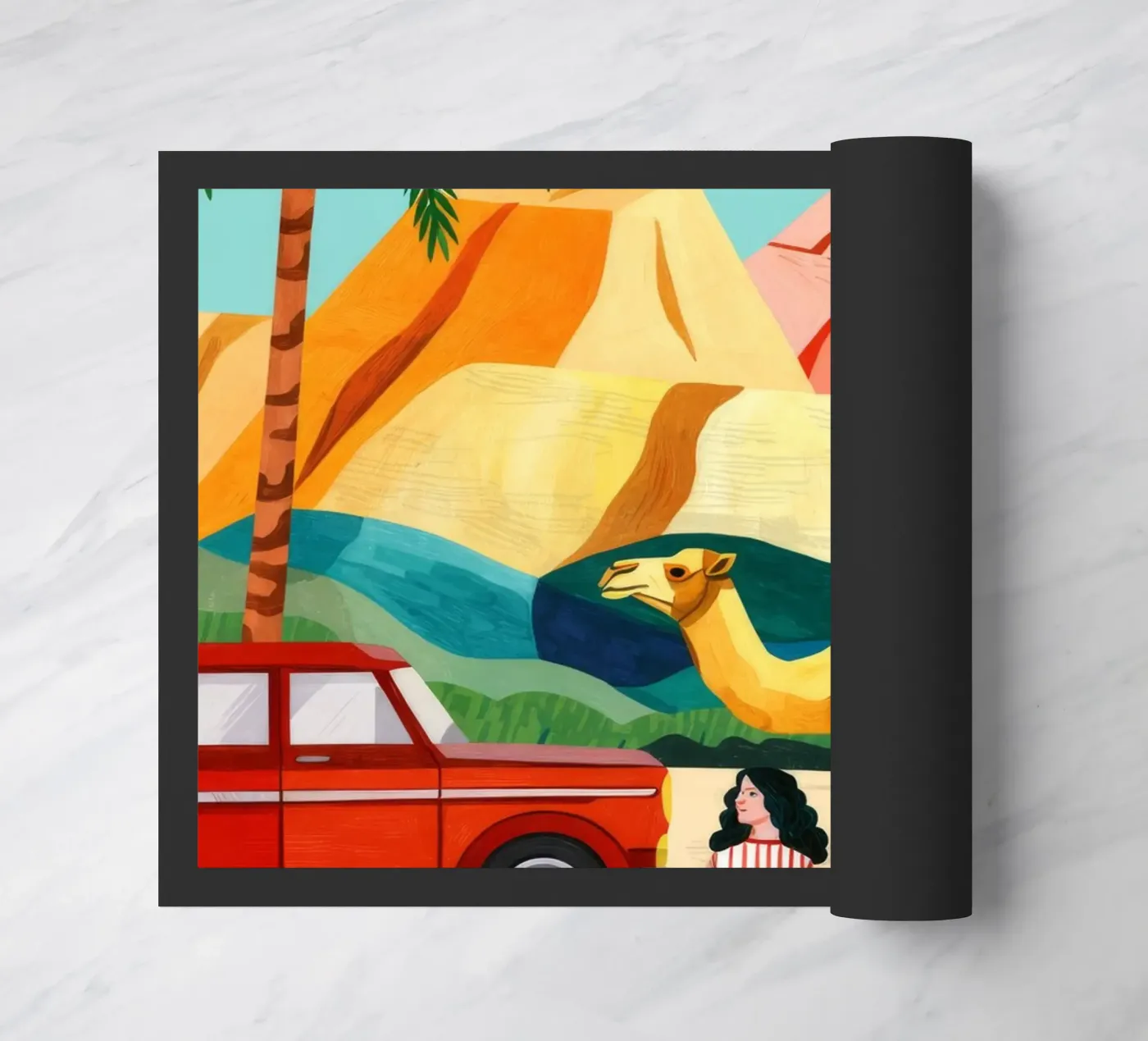 Oasi del deserto zerbino da Murni Strokes