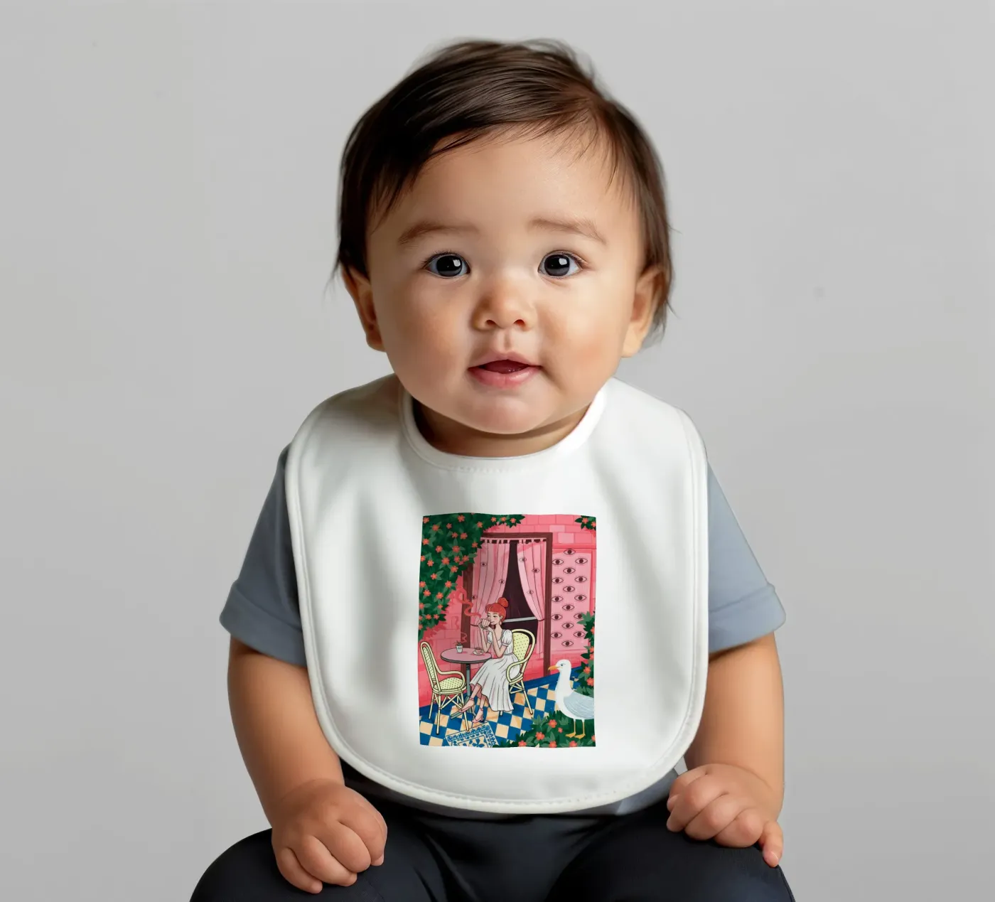 Caffè Rosa bavaglino da Murni Strokes