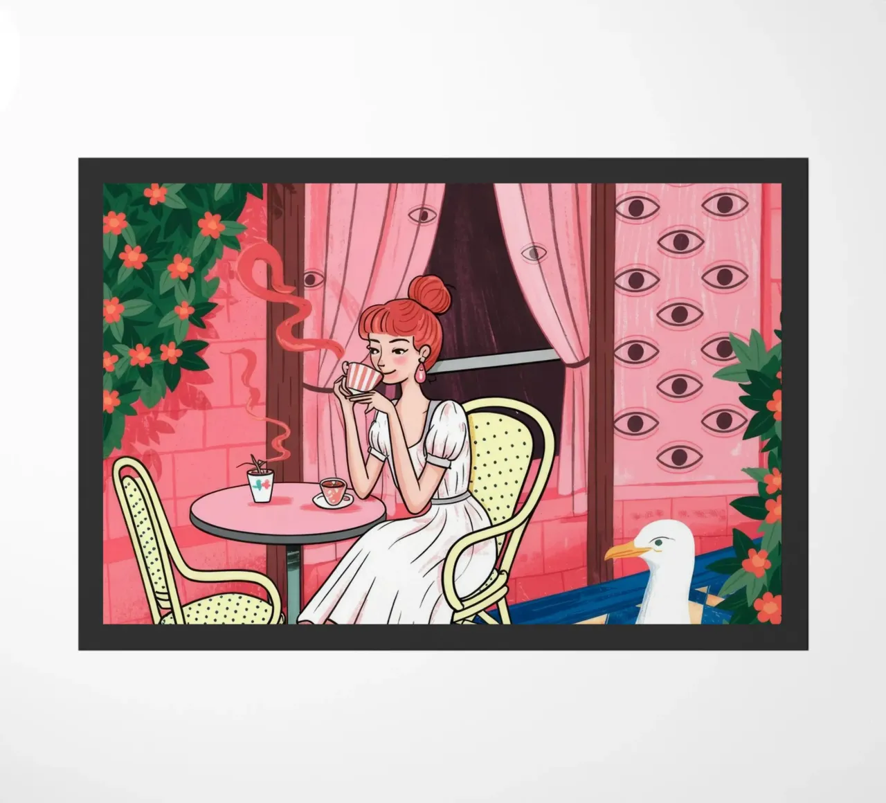 Caffè Rosa zerbino da Murni Strokes