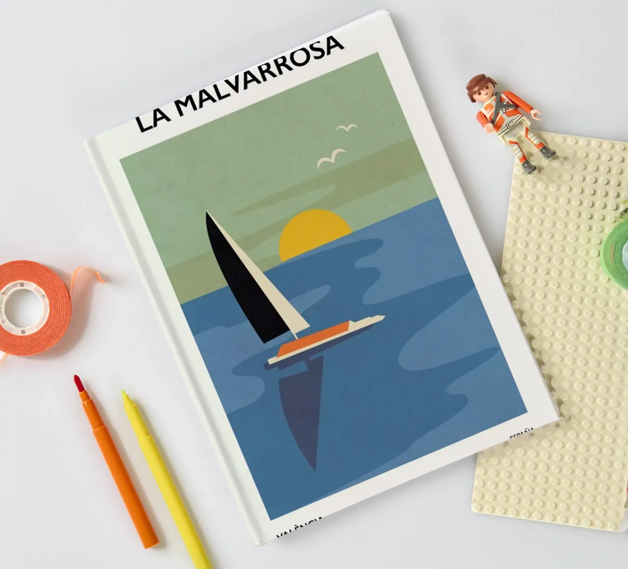 Malvarrosa notebook by Pure