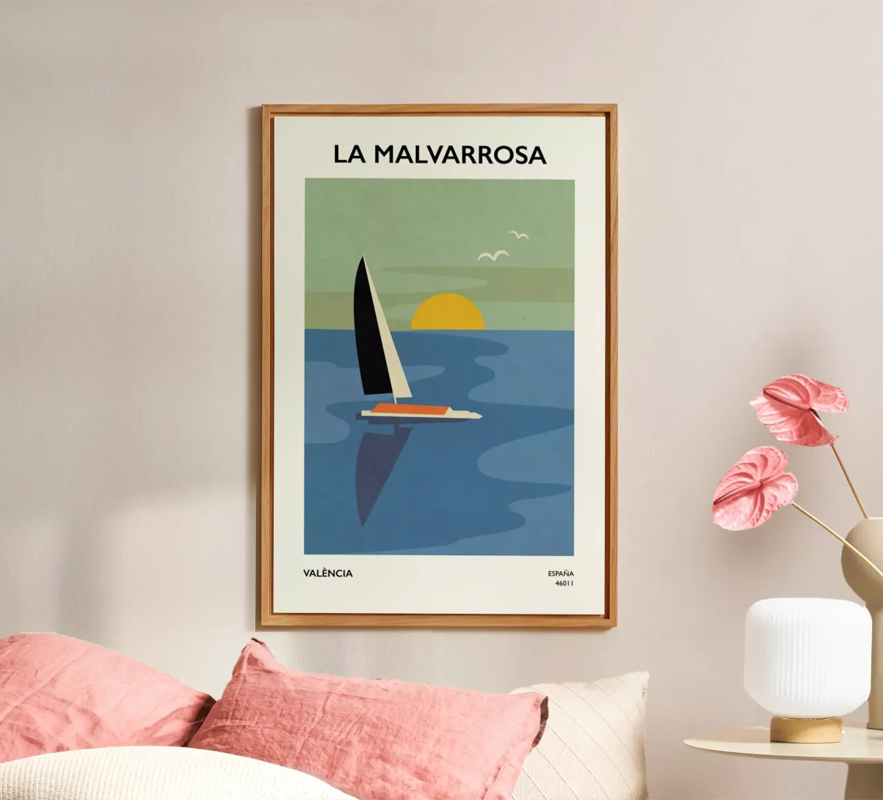 Malvarrosa alluminio dibond da Pure