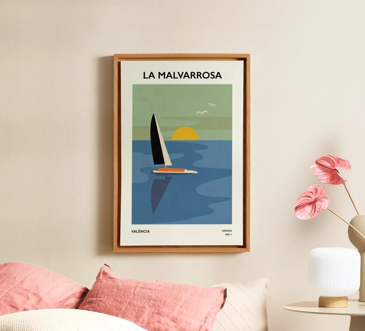 Malvarrosa canvas by Pure