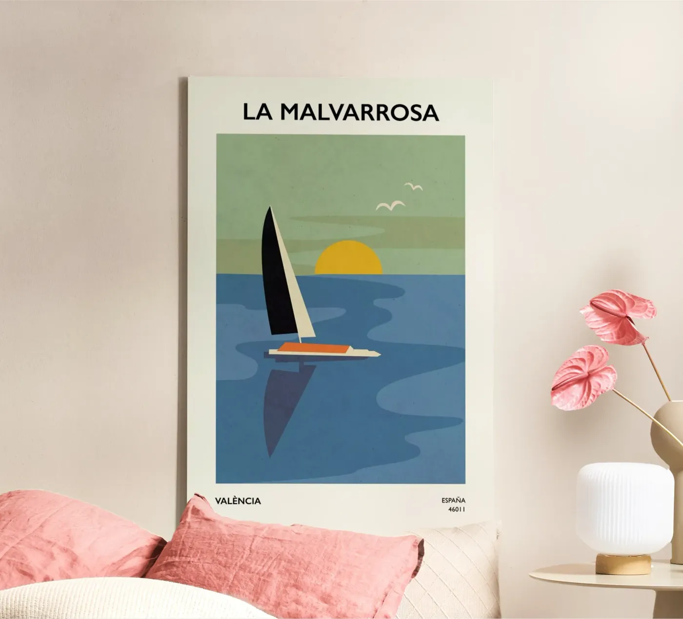 Malvarrosa canvas by Pure