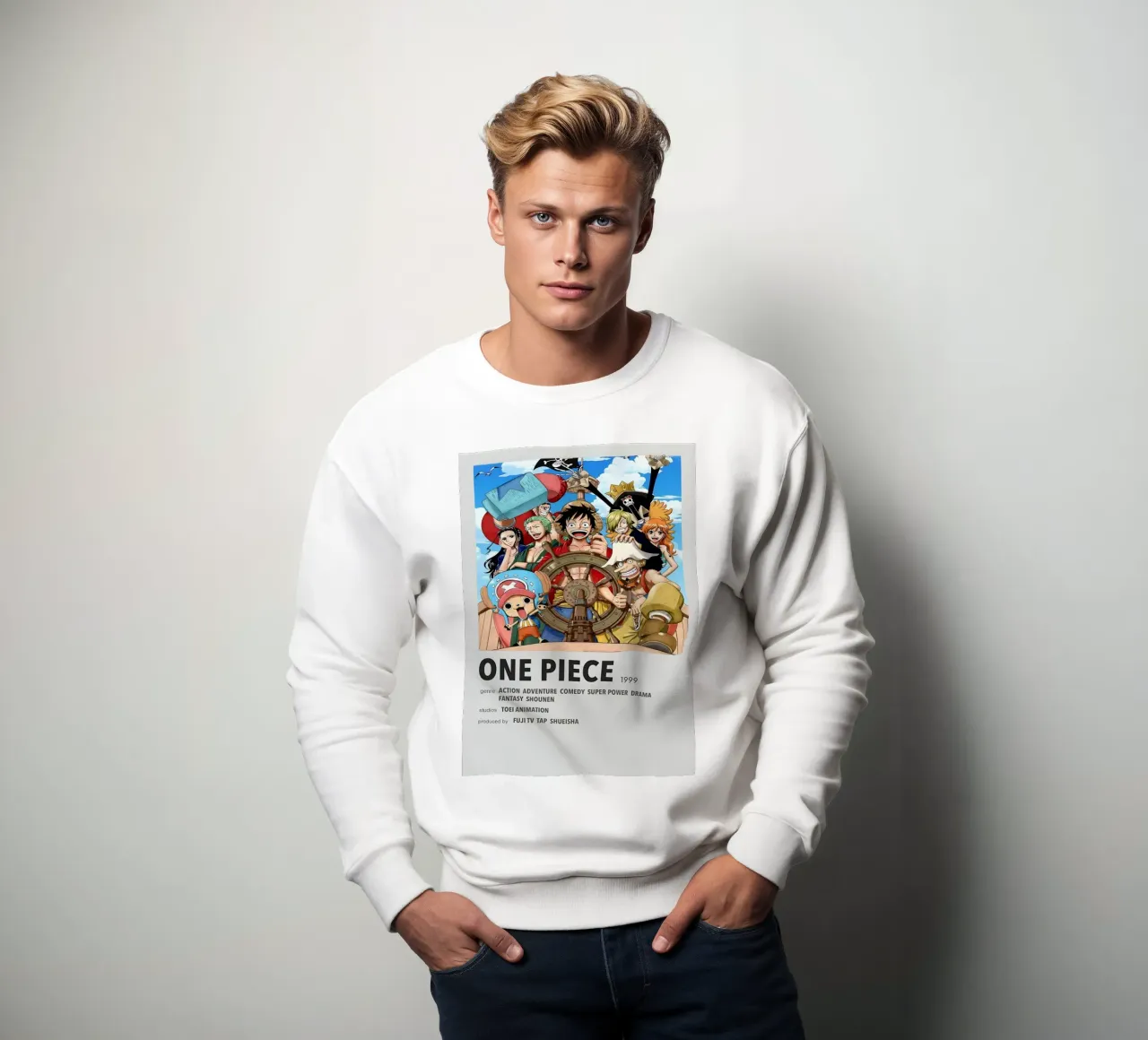 ONE PIECE 1999 felpa da Totoya