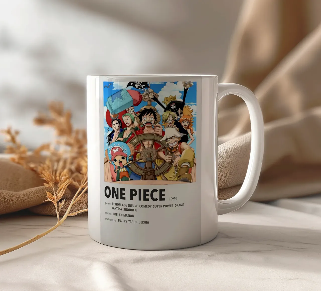 ONE PIECE 1999 tazza in ceramica da Totoya