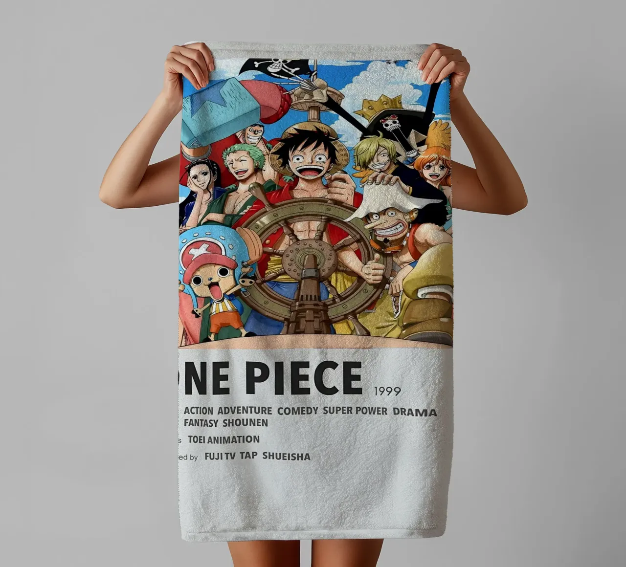 ONE PIECE 1999 asciugamano da bagno da Totoya