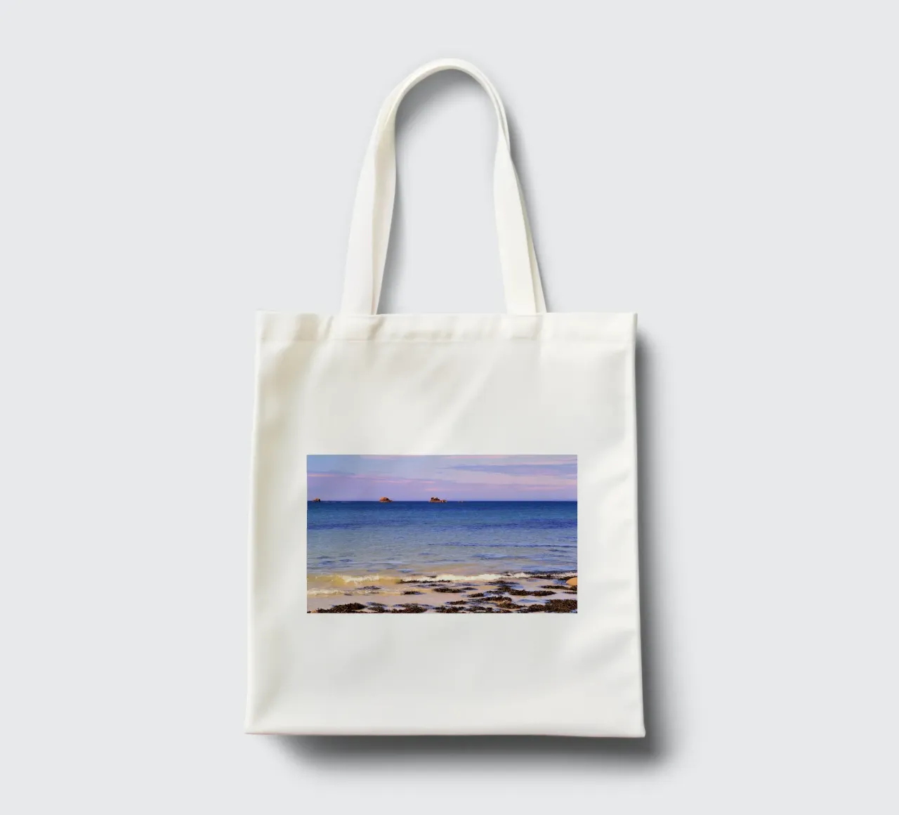 FAA302 Sunny Day at the Beach. borsa in juta da Thierry vobmann photography