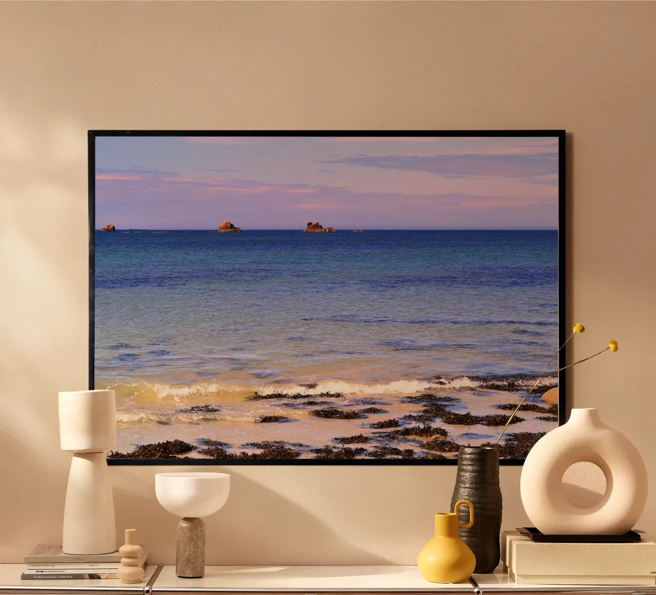 FAA302 Sunny Day at the Beach. poster da Thierry vobmann photography