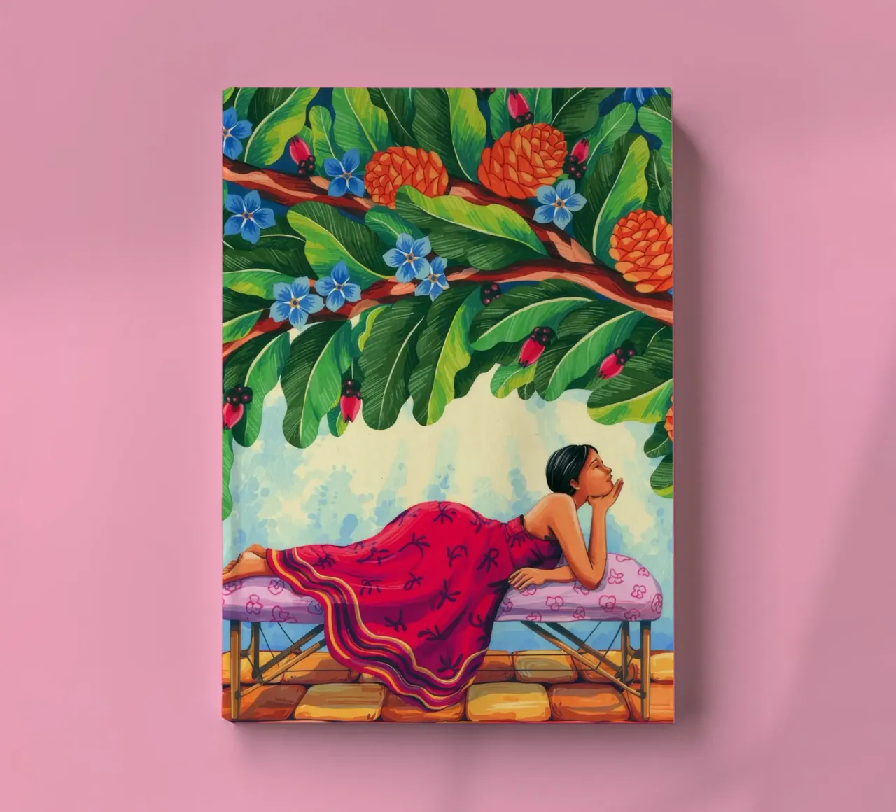Une échappée sereine sur le toit carnet de notes de Murni Strokes