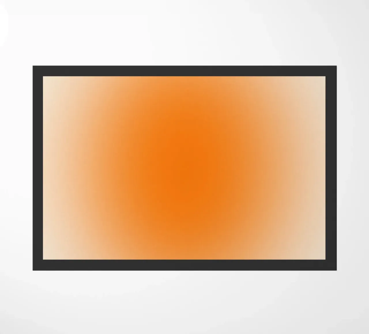 Orange Glow zerbino da Studio Memb