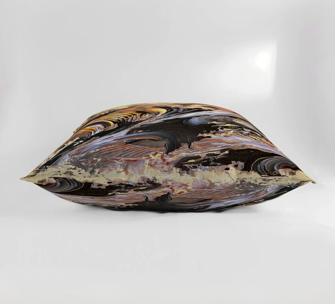 MESSAGE FROM THE HEART 21. cuscino da Thierry Vobmann Abstract painting