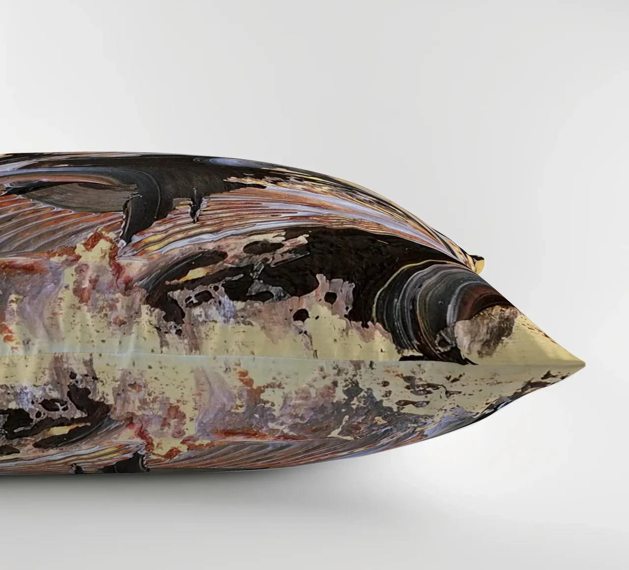 MESSAGE FROM THE HEART 21. cuscino da Thierry Vobmann Abstract painting