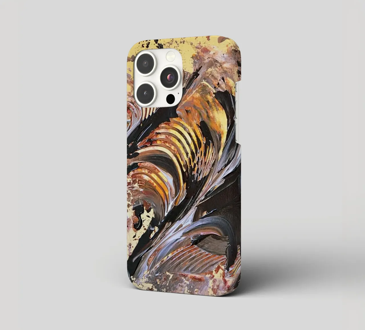 MESSAGE FROM THE HEART 21. cover iphone da Thierry Vobmann Abstract painting