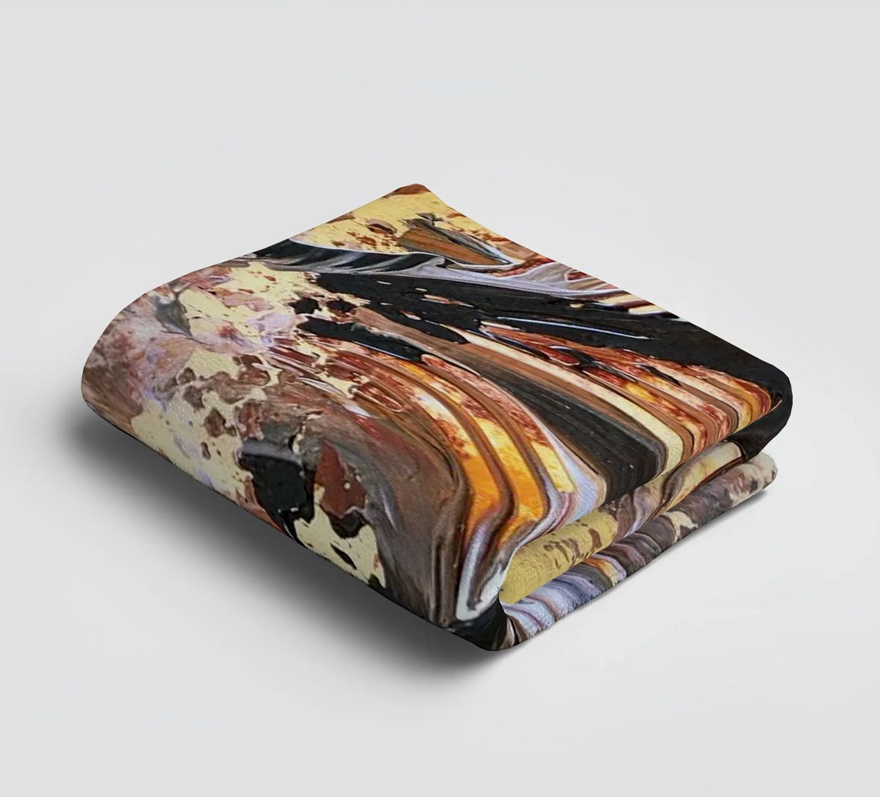 MESSAGE FROM THE HEART 21. asciugamano da bagno da Thierry Vobmann Abstract painting