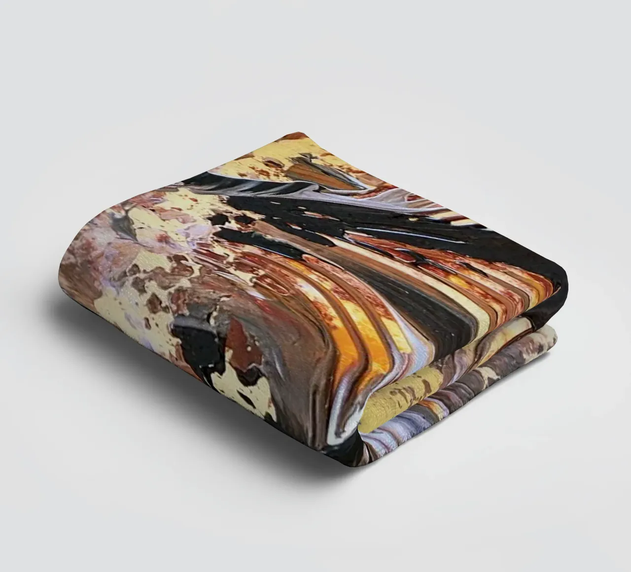 MESSAGE FROM THE HEART 21. asciugamano da bagno da Thierry Vobmann Abstract painting