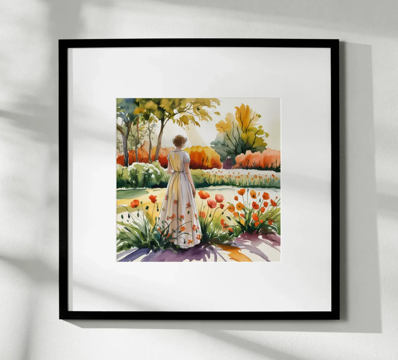 Giardino autunnale di grazia poster da Murni Strokes