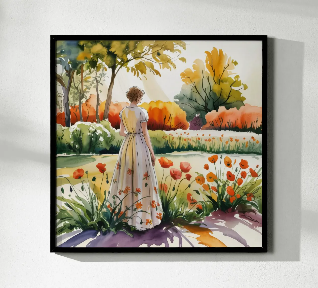 Giardino autunnale di grazia poster da Murni Strokes