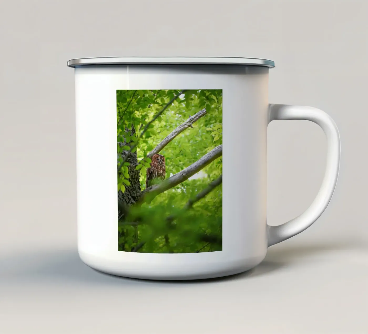 Allocco tazza in smalto da Tom's Wildlife