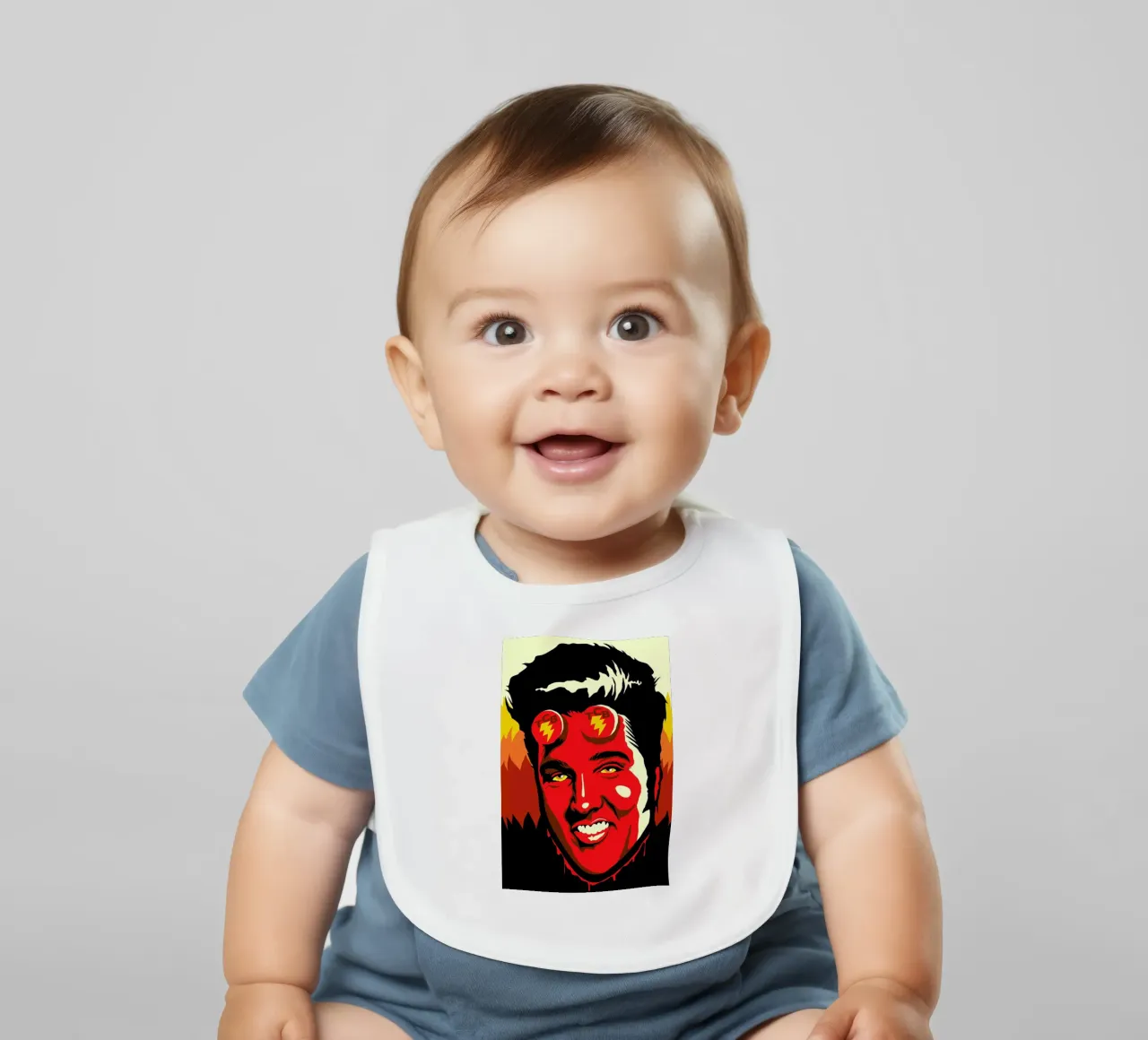 Hellvis bavoir de Butcher Billy