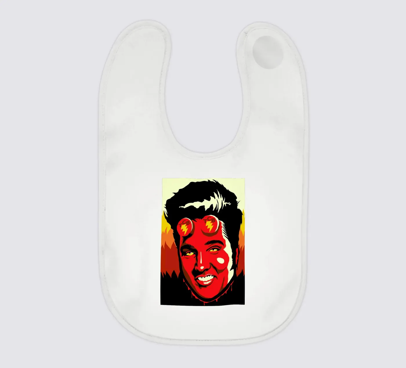 Hellvis baby slabbetje van Butcher Billy