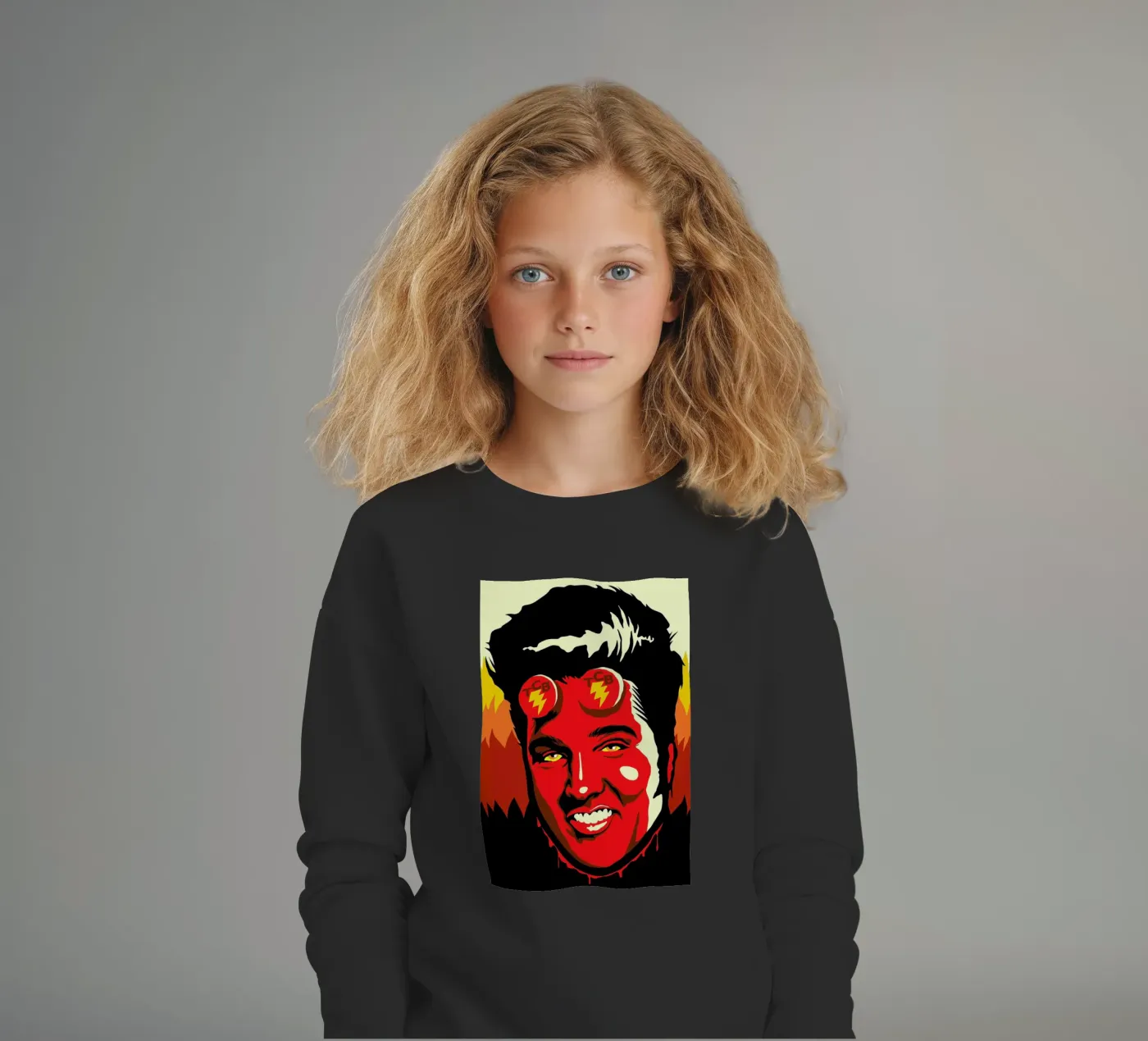 Hellvis kinder sweatshirt van Butcher Billy