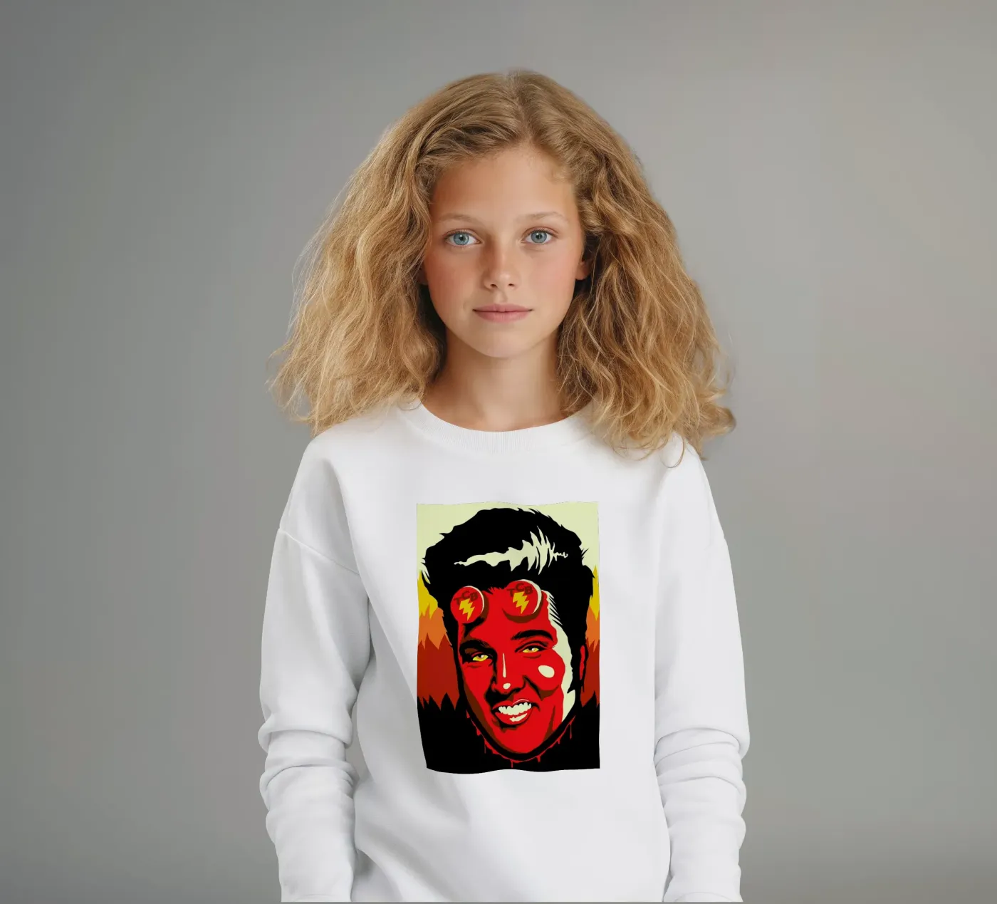 Hellvis kinder sweatshirt van Butcher Billy