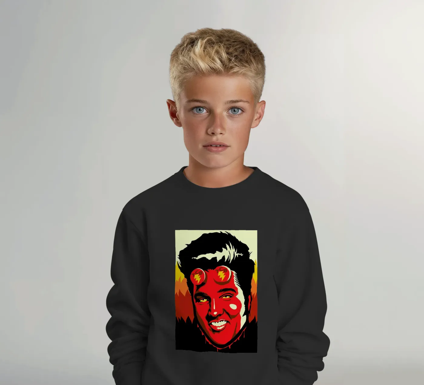 Hellvis kinder sweatshirt van Butcher Billy