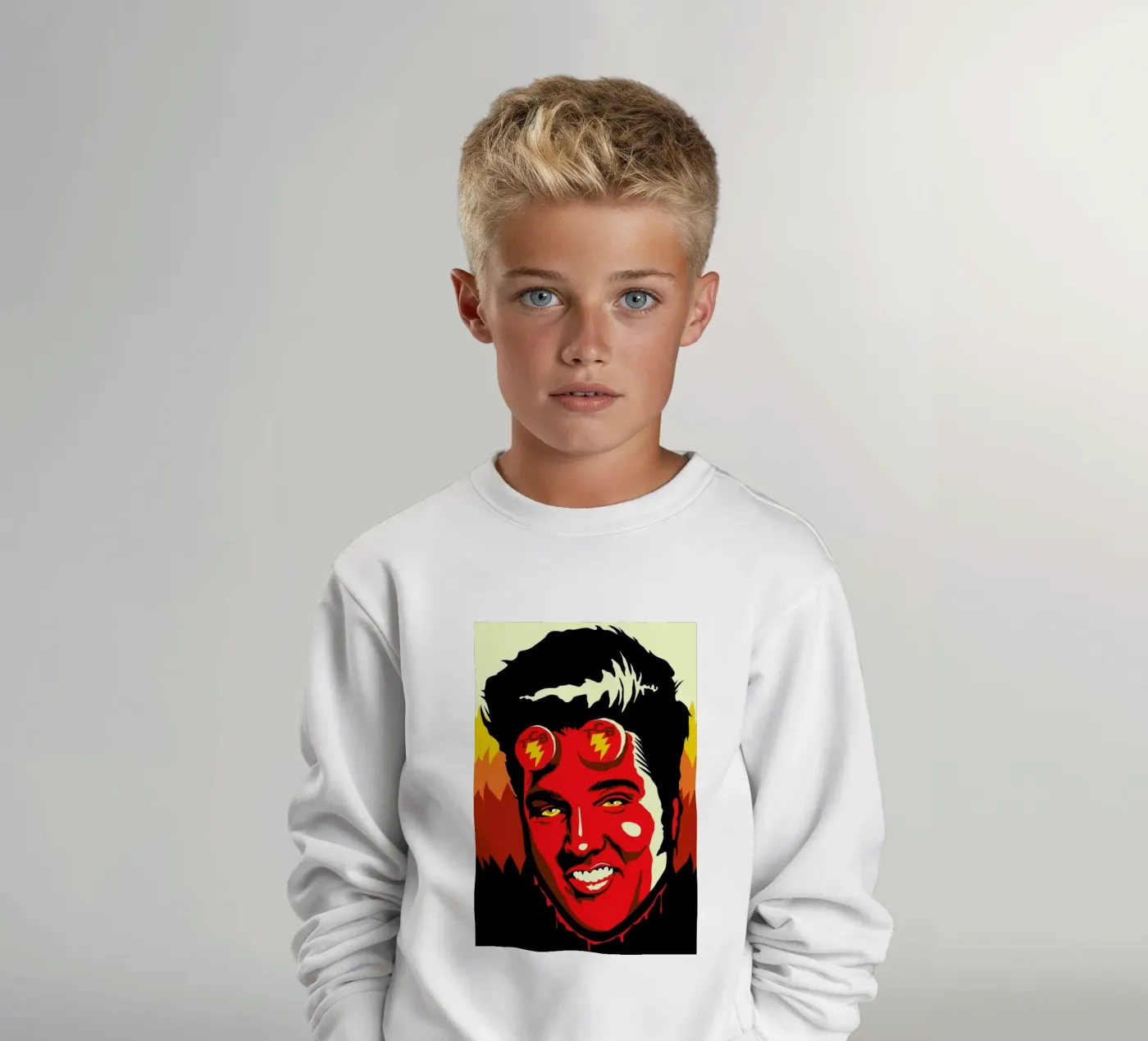 Hellvis kinder sweatshirt van Butcher Billy