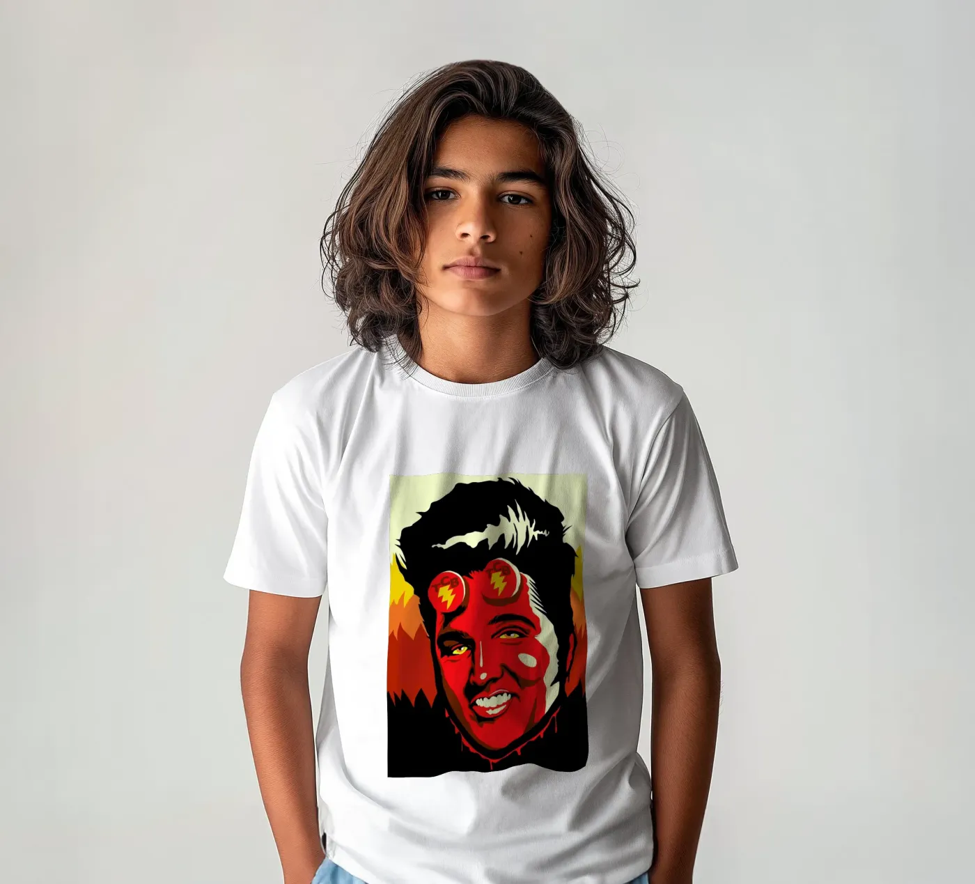 Hellvis kinder t-shirt van Butcher Billy