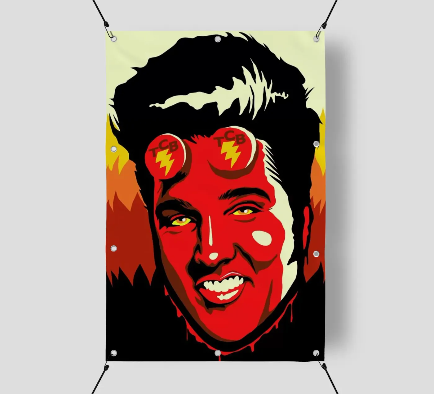 Hellvis pvc cover by Butcher Billy