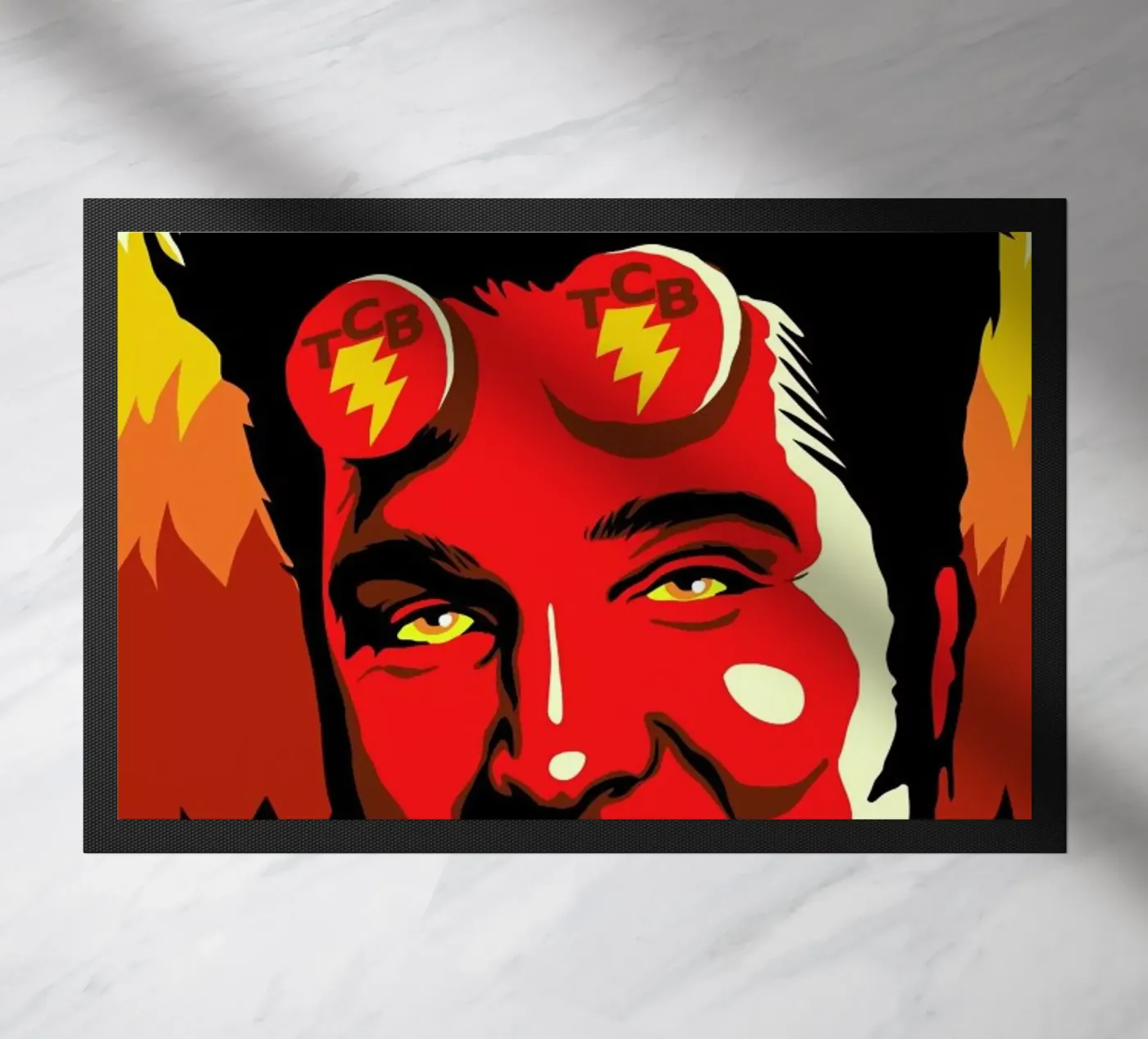 Hellvis Fußmatte von Butcher Billy