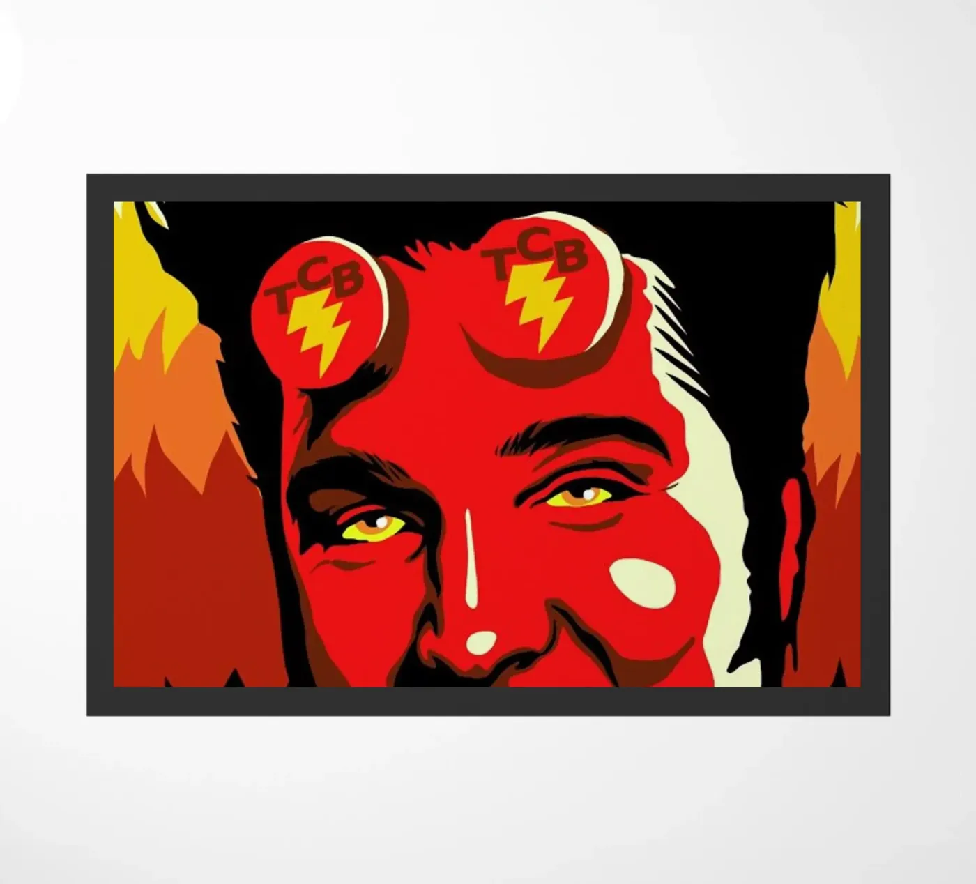 Hellvis Fußmatte von Butcher Billy