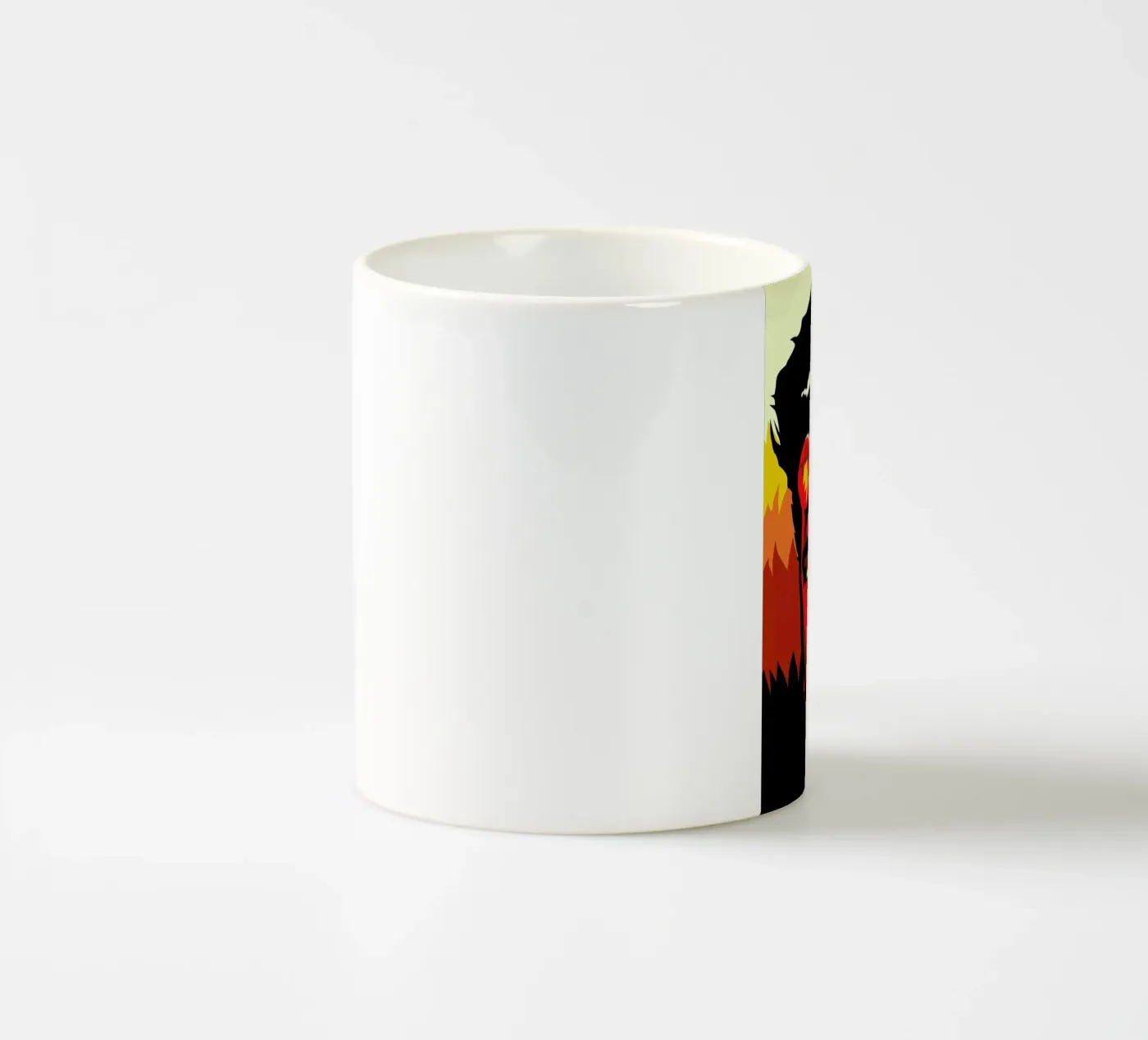 Hellvis ceramic mug by Butcher Billy