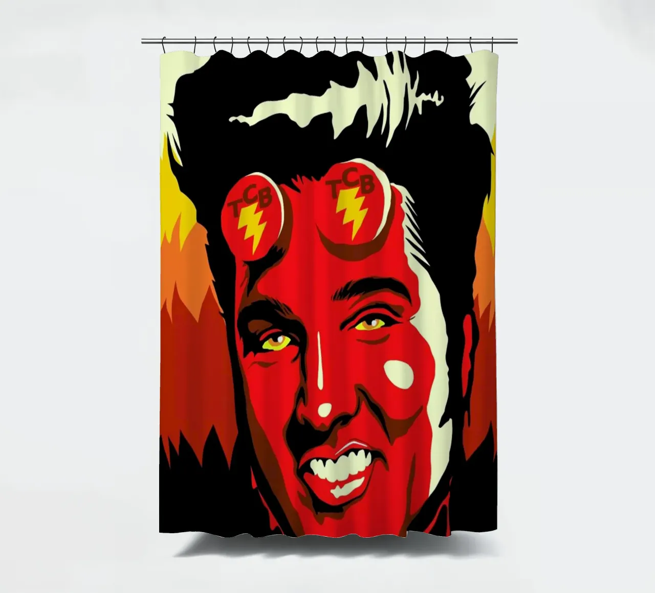 Hellvis Duschvorhang von Butcher Billy