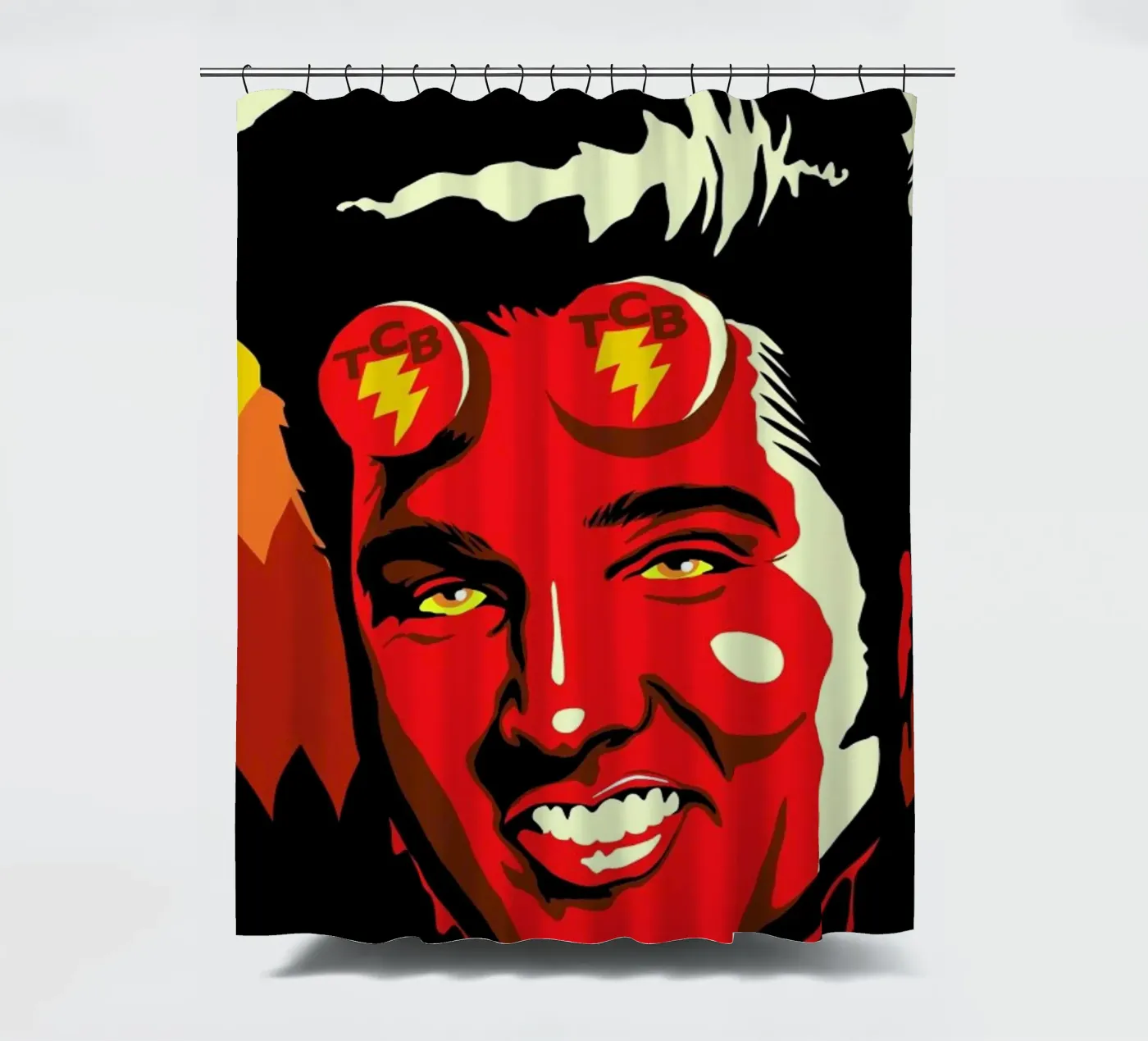 Hellvis Duschvorhang von Butcher Billy