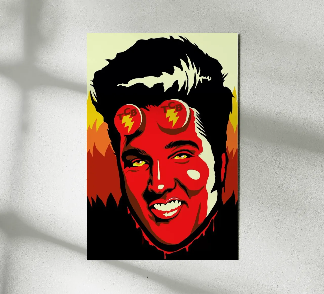 Hellvis alluminio dibond da Butcher Billy