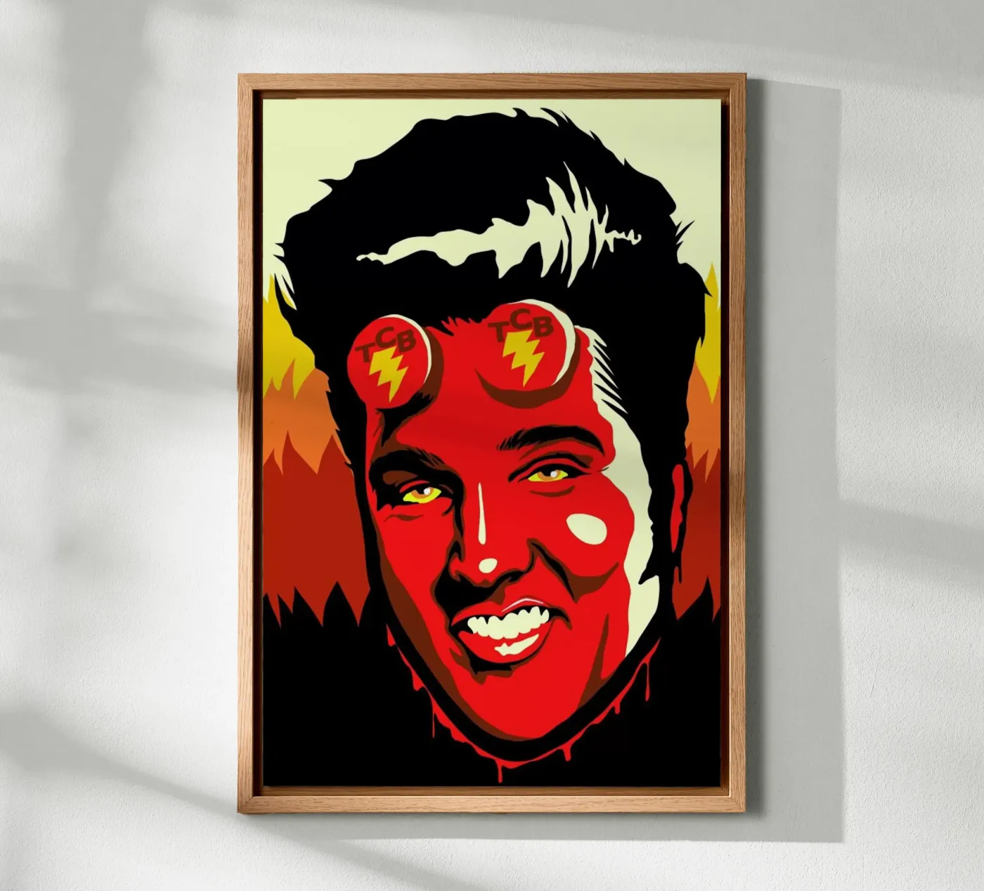 Hellvis Leinwand von Butcher Billy