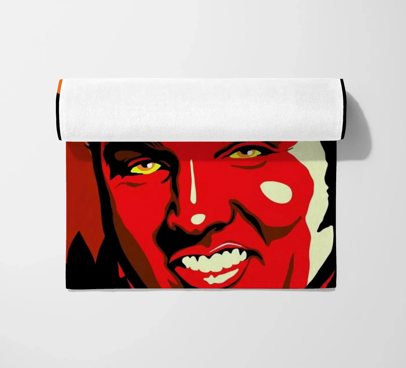 Hellvis beach towel by Butcher Billy