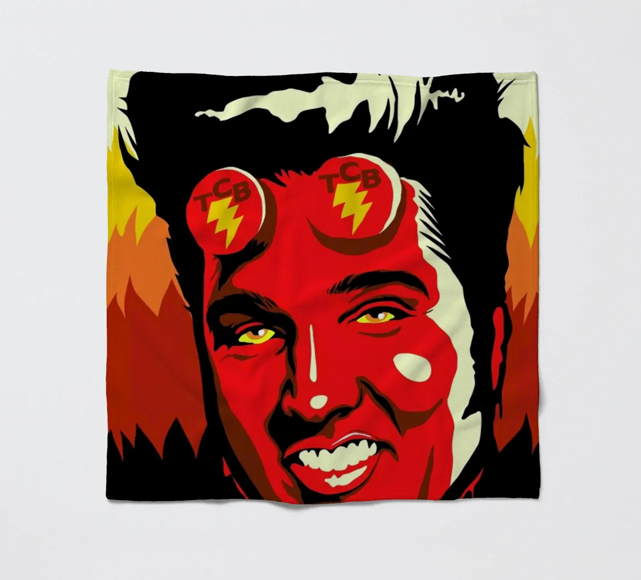 Hellvis Fleecedecke von Butcher Billy