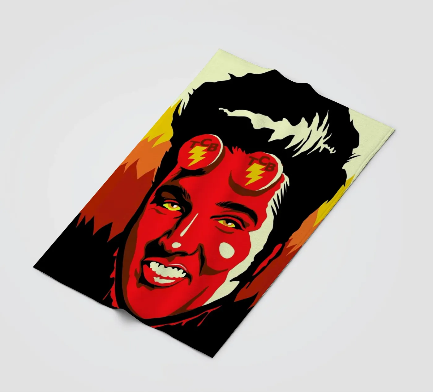 Hellvis plaid polaire de Butcher Billy