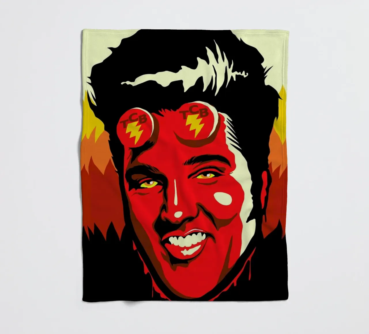 Hellvis Fleecedecke von Butcher Billy